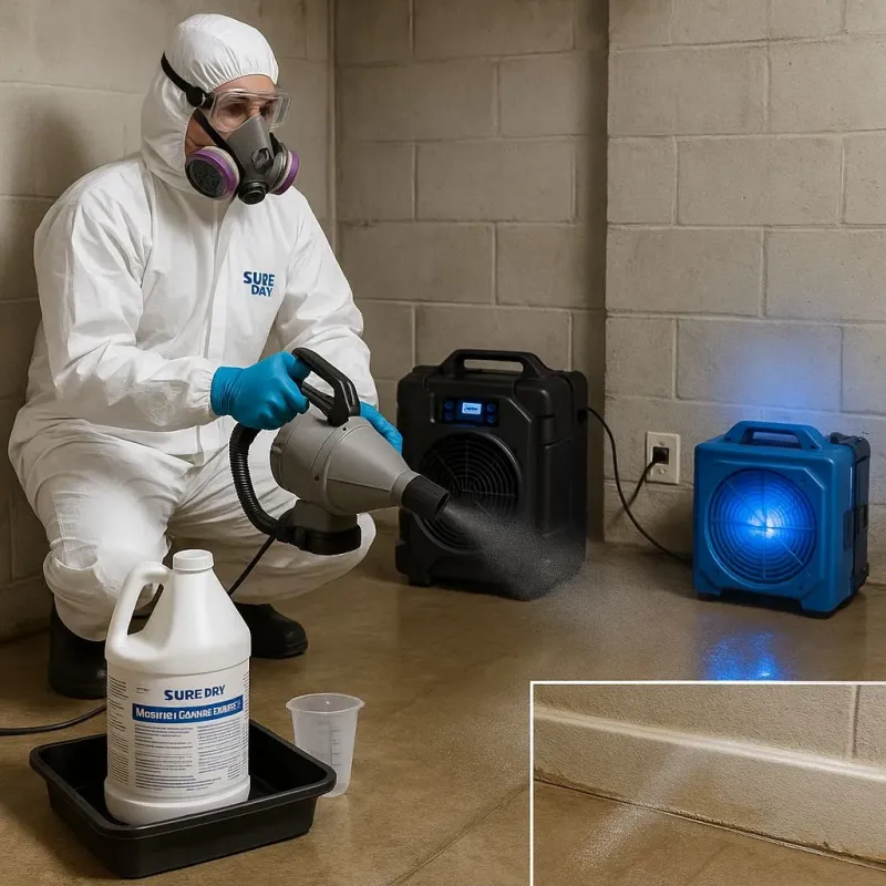 Sanitization and Odor Removal process in Fort Gibson, OK