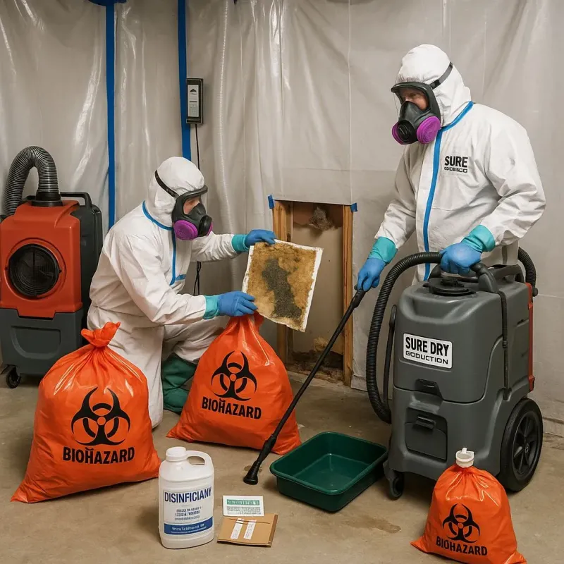 Contaminated Water Handling Protocols process in Fort Gibson, OK