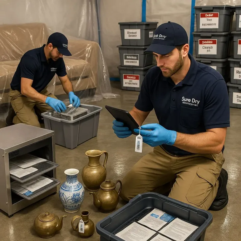 Content Protection and Restoration process in Fort Gibson, OK