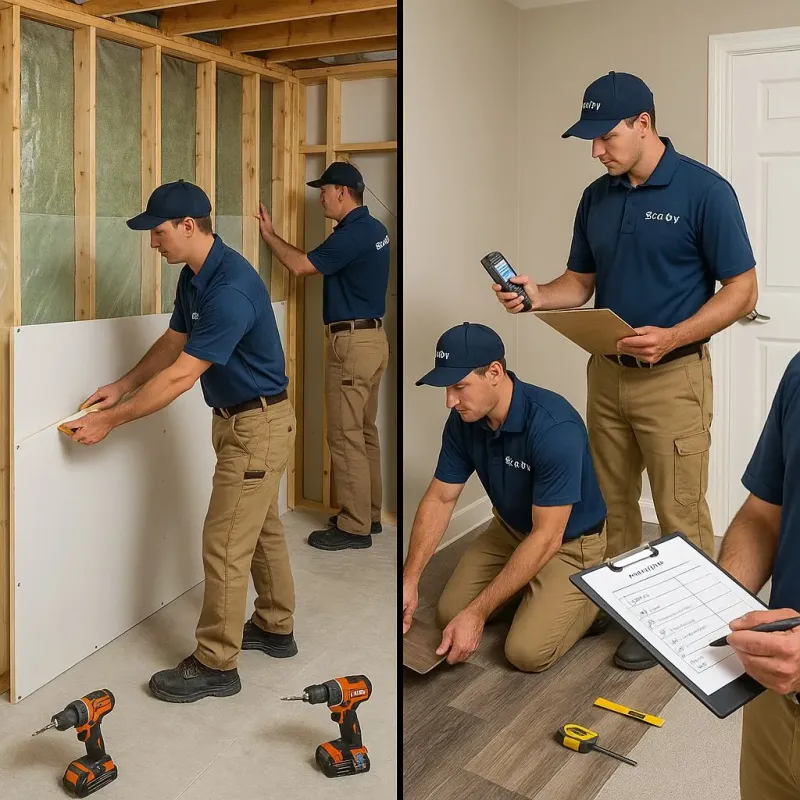 Repairs and Reconstruction process in Fort Gibson, OK